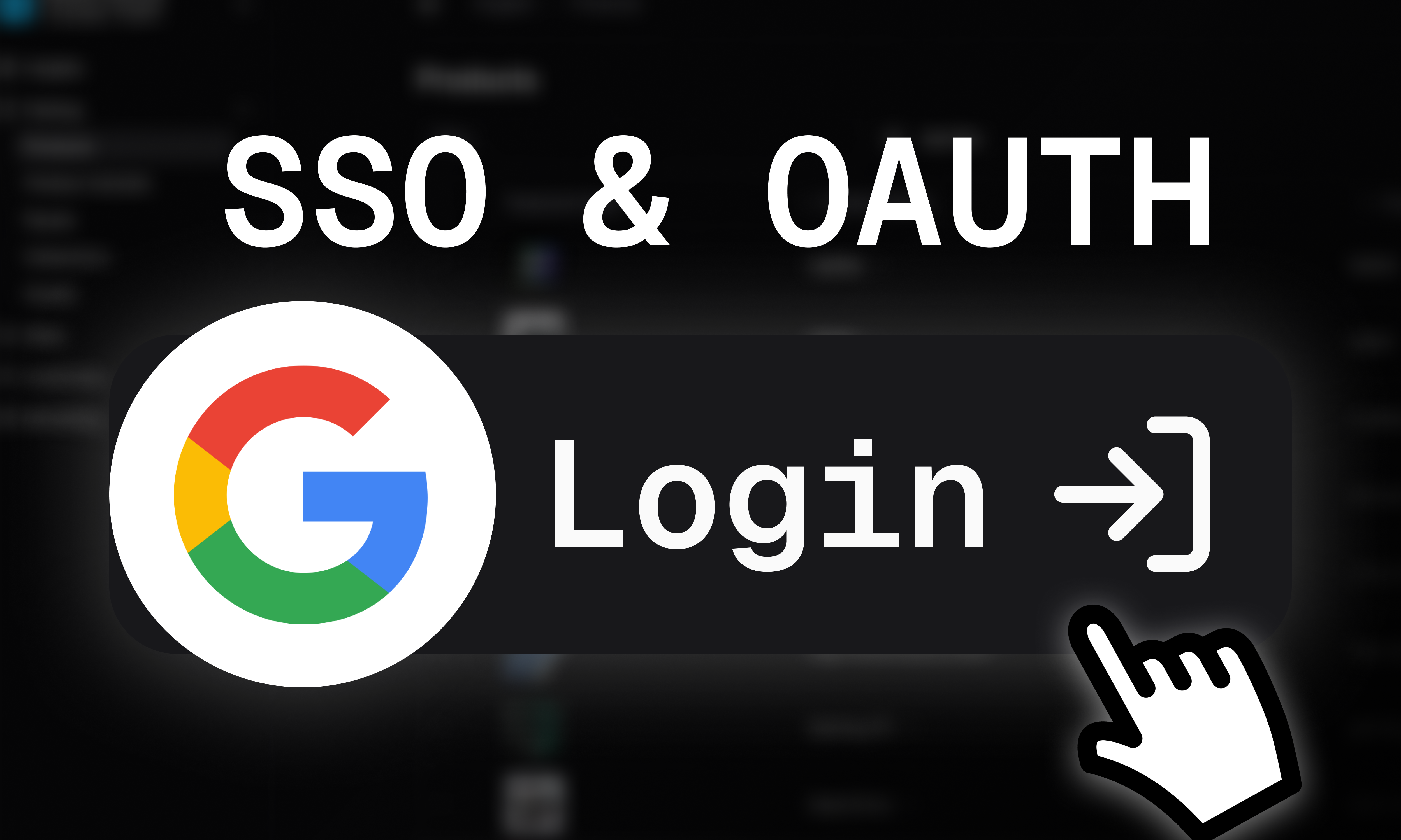 Google OAuth and SSO login for Vendure | Vendure