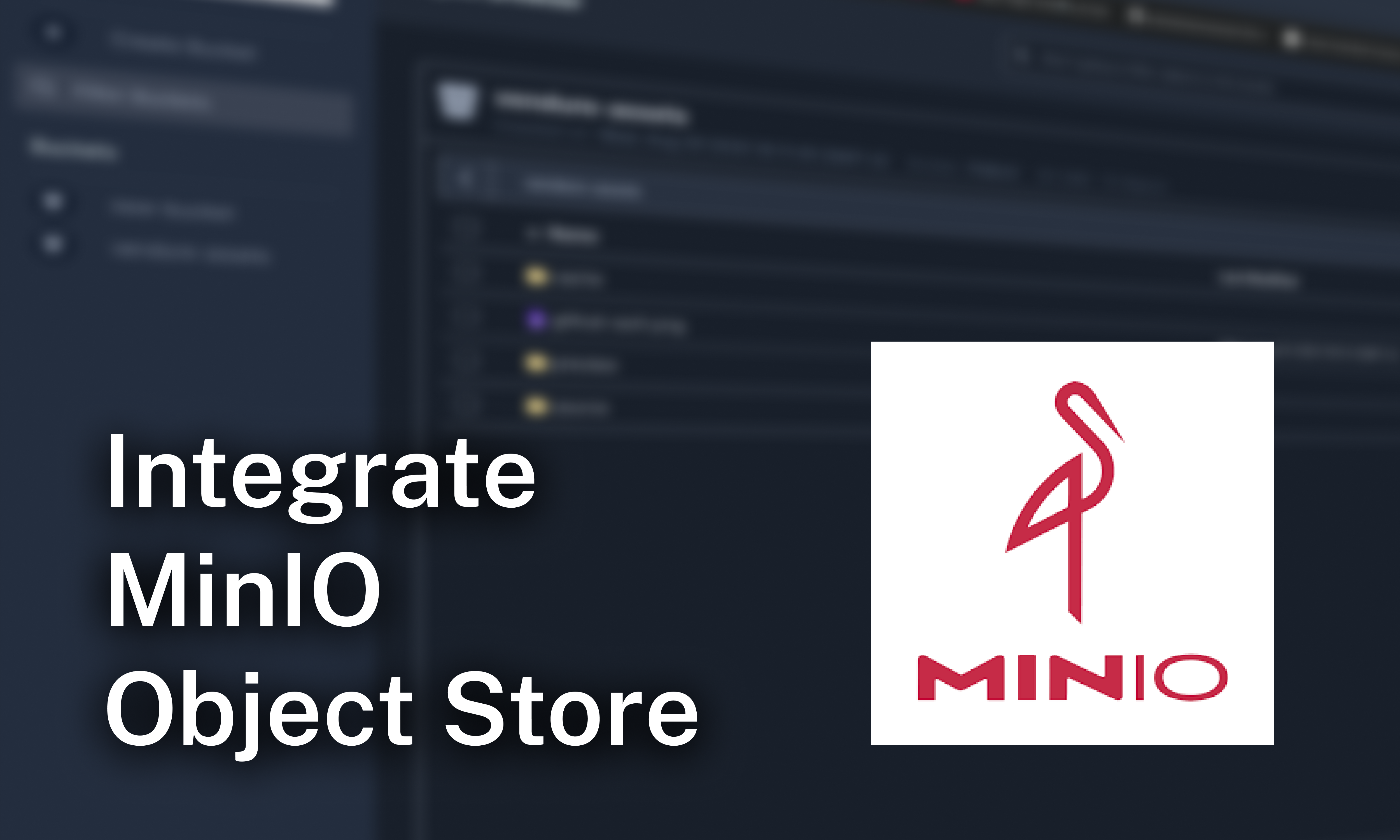 Self-hosted asset storage with MinIO and Vendure | Vendure